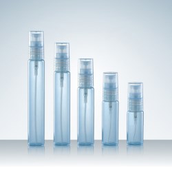 Blue Glass Vial Perfume Bottle with PP Mist Sprayer